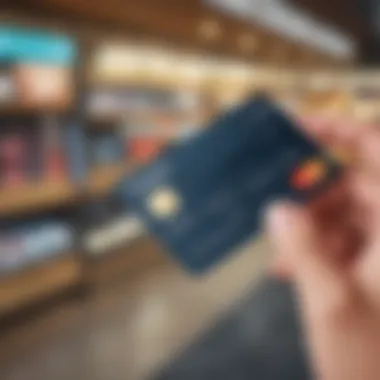 Illustration showcasing the benefits of using store credit cards wisely