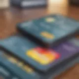 Illustration of credit and debit card transactions