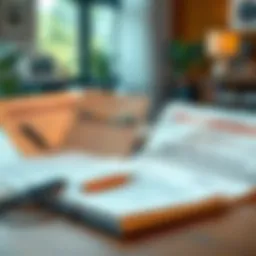 A diverse array of life insurance policy documents displayed on a table