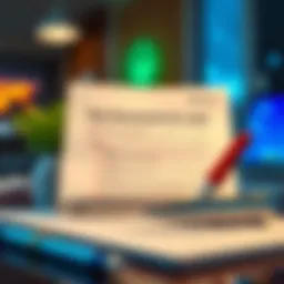 Document checklist for loan application