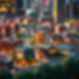 A visual representation of diverse real estate projects