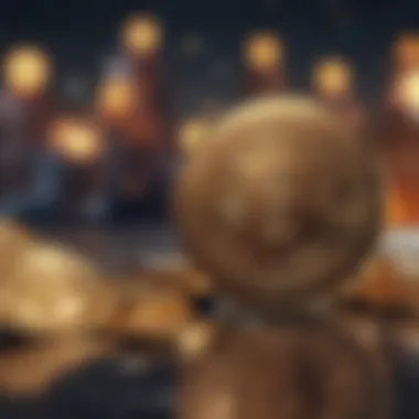 Staking Rewards in Cryptocurrency Visual representation of staking rewards in cryptocurrency
