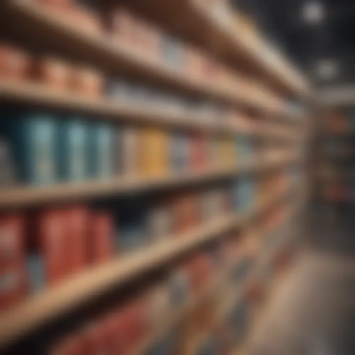 Visual representation of different inventory types categorized strategically