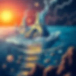 Conceptual representation of blue ocean strategy