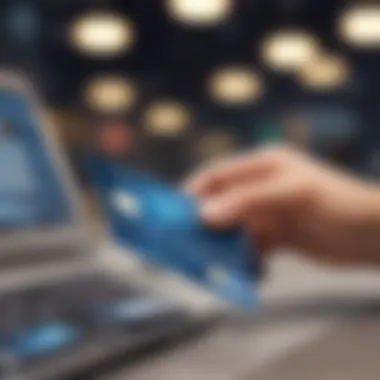 Integrating Store Credit Cards into Credit Management Diagram illustrating smart credit management strategies involving store credit cards
