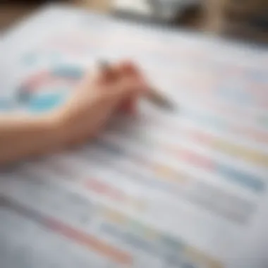 Organized Budget Planner A meticulously organized budget planner