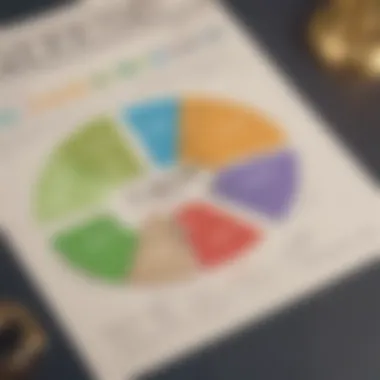 Components of Cash Flow Pie chart showing components of cash flow