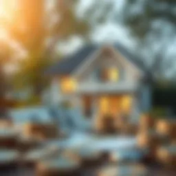 Conceptual representation of daily mortgage interest calculation