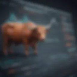 Interface of Webull showcasing advanced trading tools